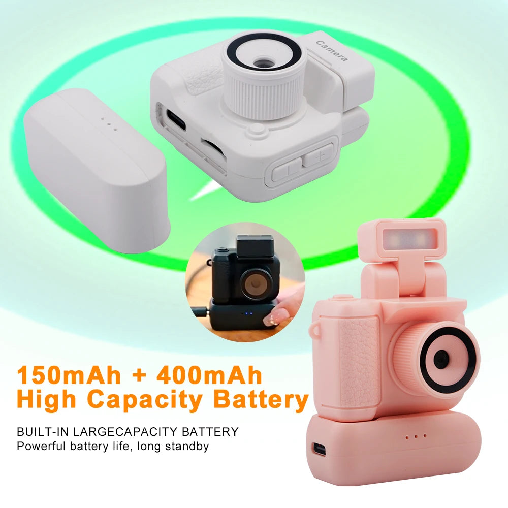 Mini HD 1080p Digital Camera – Portable LCD Video Recorder with Flash & Dock
