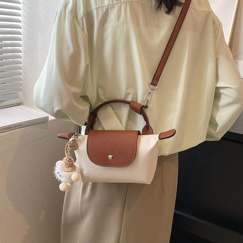 Compact Dumpling Handbag – Versatile Everyday Crossbody & Shoulder Bag