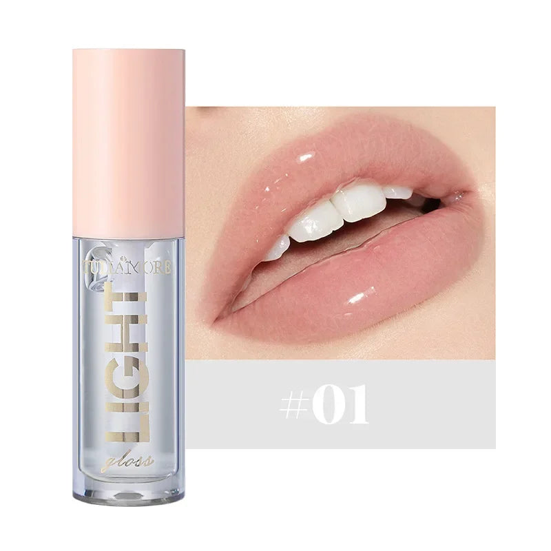 Discover the ultimate lip care with our lightweight moisturizing lip gloss. Non-sticky, waterproof, and long-lasting, it hydrates and enhances your lips with a luminous shine in 12 stunning shades.