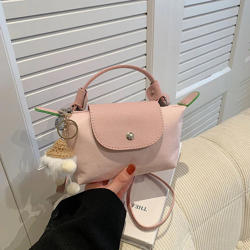 Compact Dumpling Handbag – Versatile Everyday Crossbody & Shoulder Bag