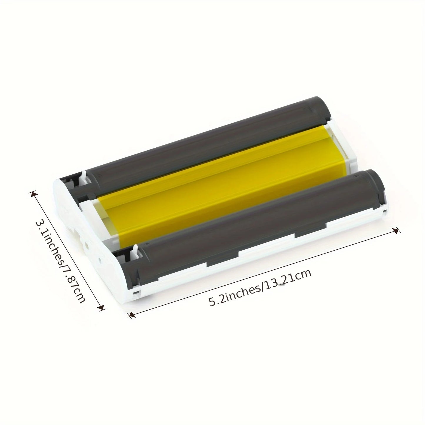 Photo Printer Refill Kit – Glossy Sheets + Color Ribbons (Ink-Free Printing)