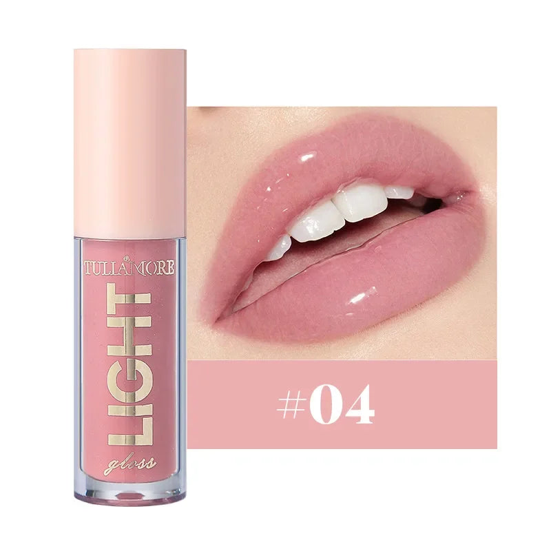Discover the ultimate lip care with our lightweight moisturizing lip gloss. Non-sticky, waterproof, and long-lasting, it hydrates and enhances your lips with a luminous shine in 12 stunning shades.