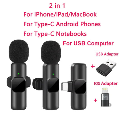 Wireless Microphone Sets for any Phone - LoveInTheBox