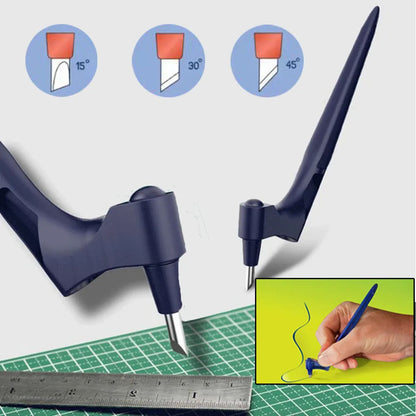 Gyro Cutting Tool – 360° Rotating, Precision Craft Knife for Scrapbooking & Vinyl Cutting