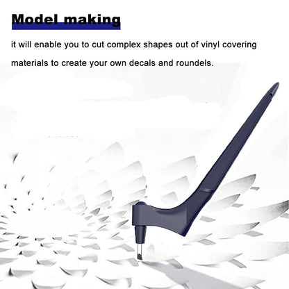 Gyro Cutting Tool – 360° Rotating, Precision Craft Knife for Scrapbooking & Vinyl Cutting