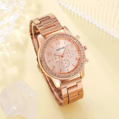 Infinite Heart Quartz Watch & Jewelry Collection - 6-Piece Set - LoveInTheBox