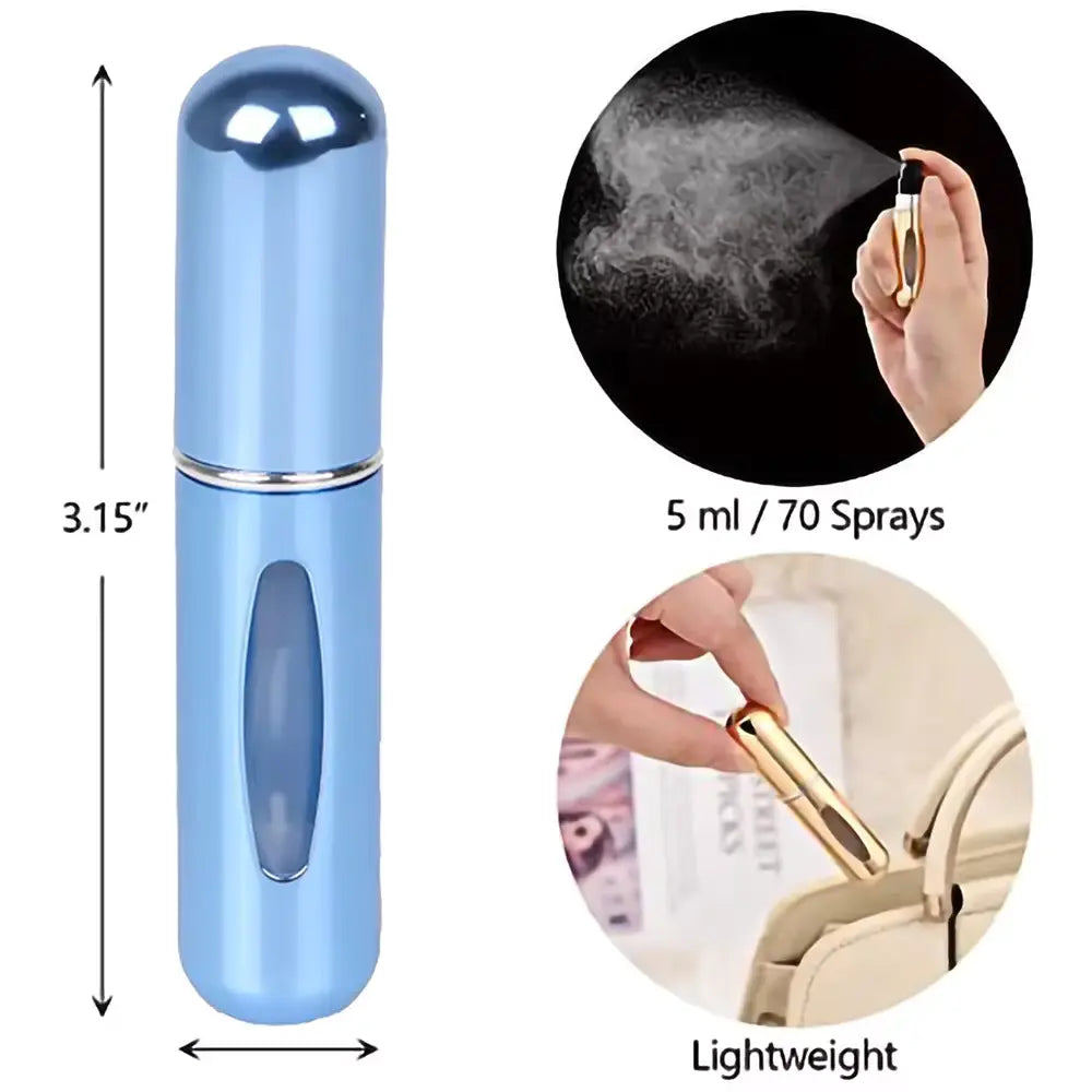 PocketSpray Pro 5ml / 8ml Refillable Perfume Atomizer - LoveInTheBox