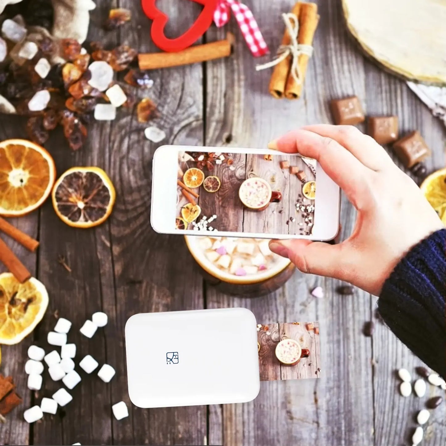 PocketPrint™ – Instant Smartphone Photo Printer – FREE Photo Paper Included
