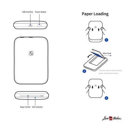 PocketPrint™ – Instant Smartphone Photo Printer – FREE Photo Paper Included