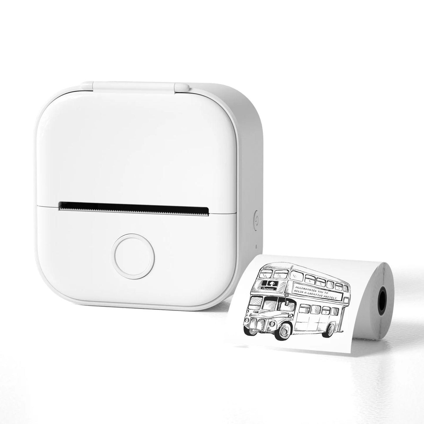 Wall-Y Inkless Bluetooth Pocket Printer – Mini Sticker & Notes Printer
