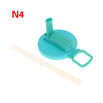 BPA-Free Soda Can Lids & Reusable Straws – Spill-Proof & Eco-Friendly