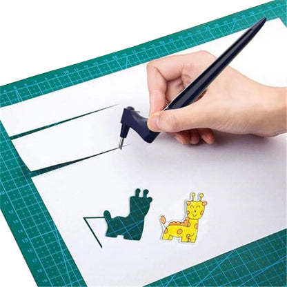 Gyro Cutting Tool – 360° Rotating, Precision Craft Knife for Scrapbooking & Vinyl Cutting
