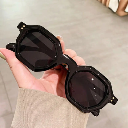 UV400 Hexagon Sunglasses – UV Blocking Retro & Sporty