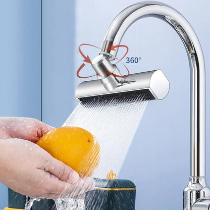 Universal Swivel Faucet Extension – 3-Mode Splash-Proof Nozzle