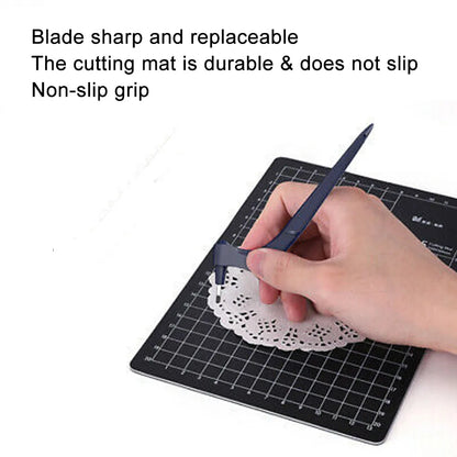 Gyro Cutting Tool – 360° Rotating, Precision Craft Knife for Scrapbooking & Vinyl Cutting