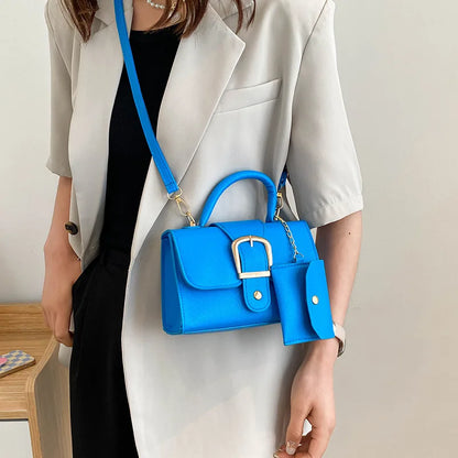 Mini Buckle Handbag: Chic & Versatile for Any Occasion