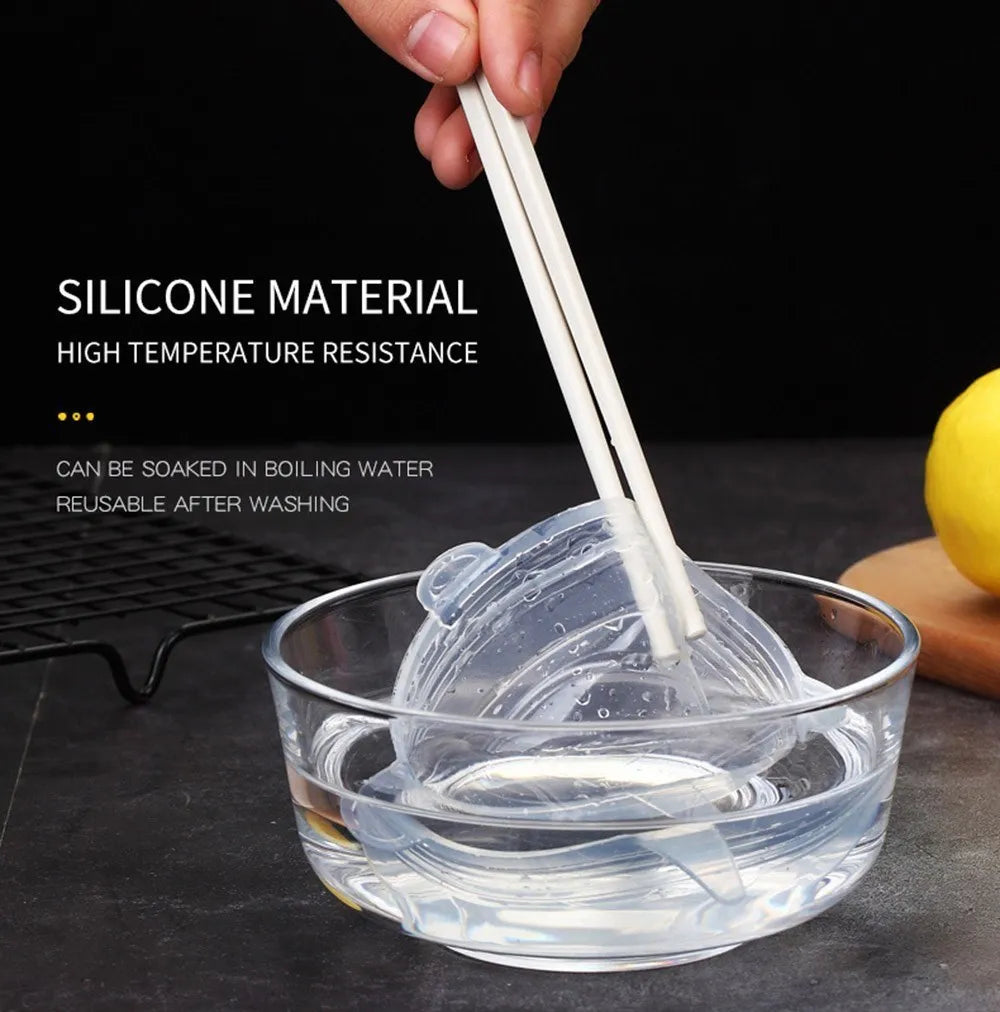 Reusable Silicone Stretch Lids – Universal Food Covers for Bowls & More