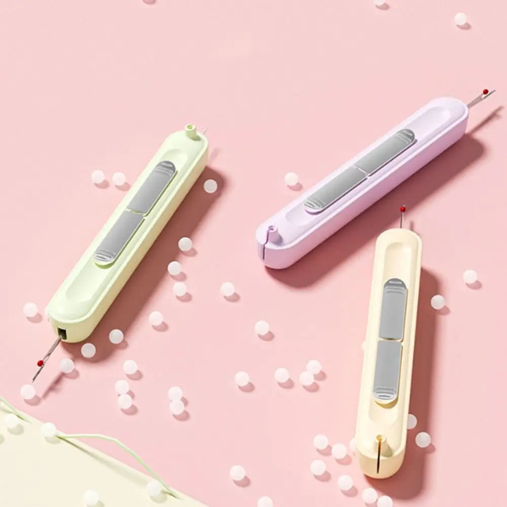2in1 Threading Needle Threader Multifunctional Picking Thread Remover Hand Household Needlework Sewing Special Tools
