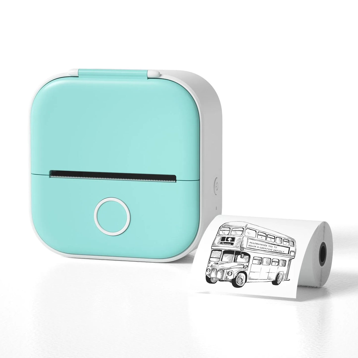 Wall-Y Inkless Bluetooth Pocket Printer – Mini Sticker & Notes Printer