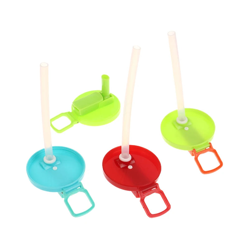 BPA-Free Soda Can Lids & Reusable Straws – Spill-Proof & Eco-Friendly