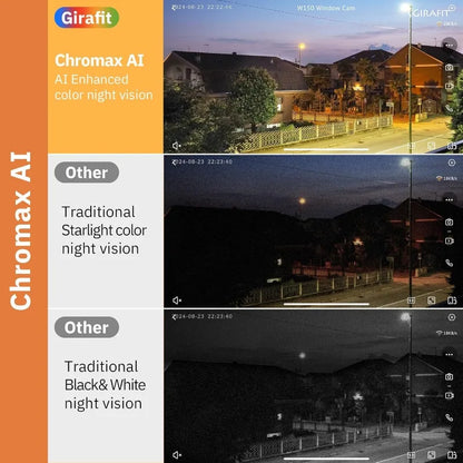2-Pack WiFi Indoor Security Cameras – 3MP Ultra-HD, AI Motion Detection & Color Night Vision