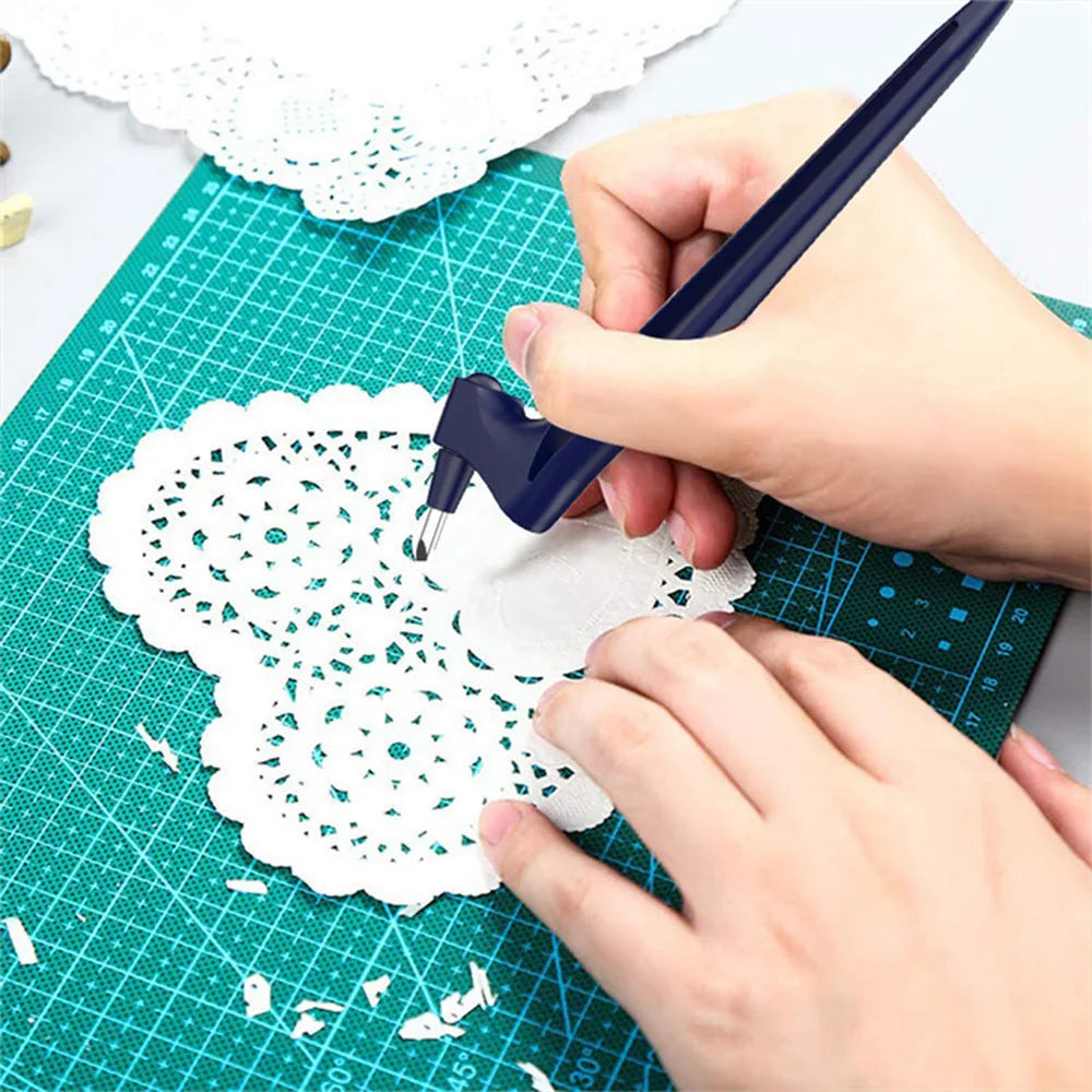 Gyro Cutting Tool – 360° Rotating, Precision Craft Knife for Scrapbooking & Vinyl Cutting