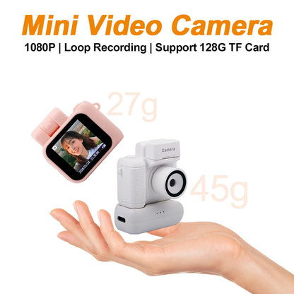 Mini HD 1080p Digital Camera – Portable LCD Video Recorder with Flash & Dock