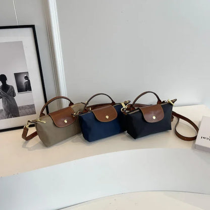 Versatile Nylon Crossbody Bag: High-End Style for Every Occasion