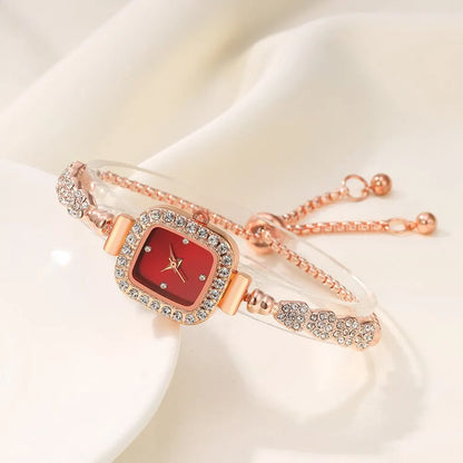 5-Piece Luxury Jewelry & Watch Set: Elegance for Every Occasion