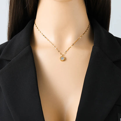 Roman Numeral Stainless Steel Jewelry Set: Elegant, Timeless, & Waterproof