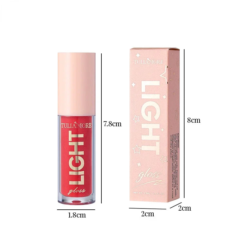 Discover the ultimate lip care with our lightweight moisturizing lip gloss. Non-sticky, waterproof, and long-lasting, it hydrates and enhances your lips with a luminous shine in 12 stunning shades.