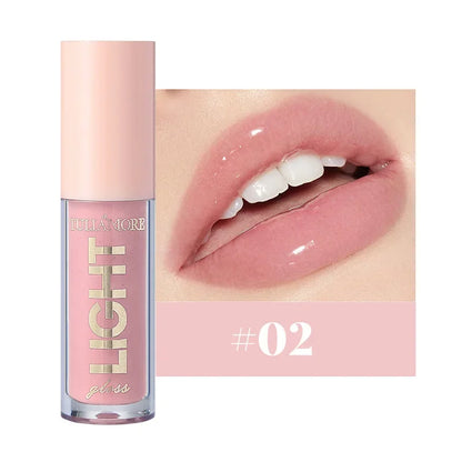 Discover the ultimate lip care with our lightweight moisturizing lip gloss. Non-sticky, waterproof, and long-lasting, it hydrates and enhances your lips with a luminous shine in 12 stunning shades.