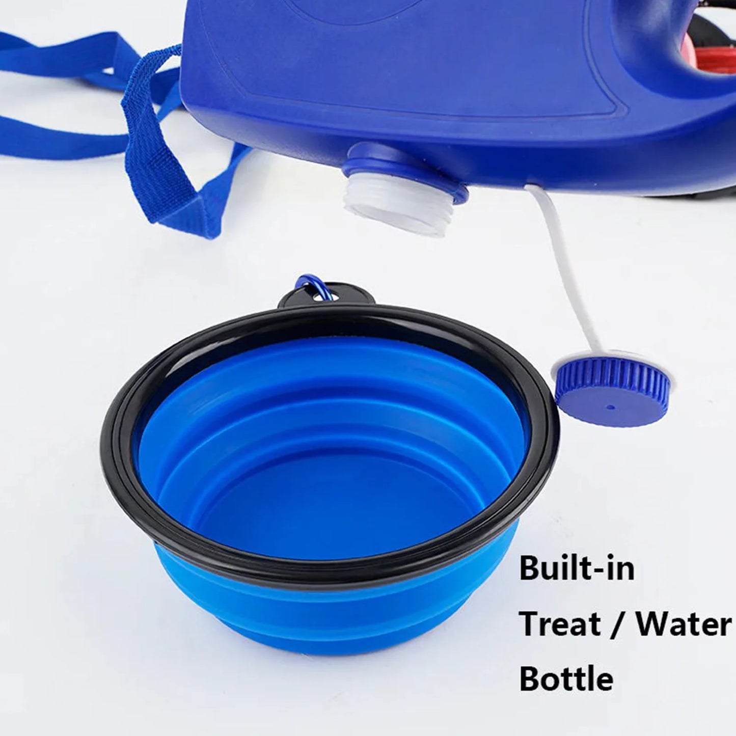 3-in-1 Smart Dog Leash – Water Bottle, Waste Bag Holder & Tangle-Free Control