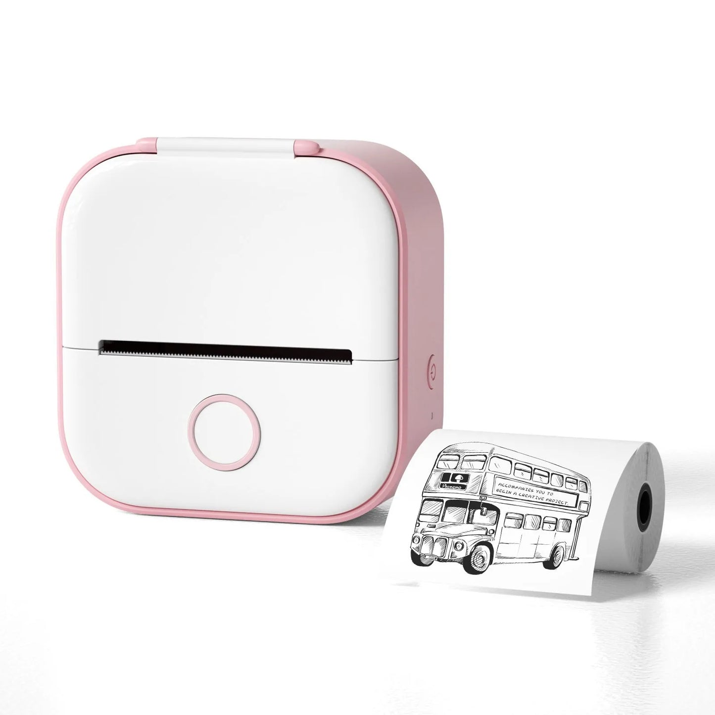 Wall-Y Inkless Bluetooth Pocket Printer – Mini Sticker & Notes Printer