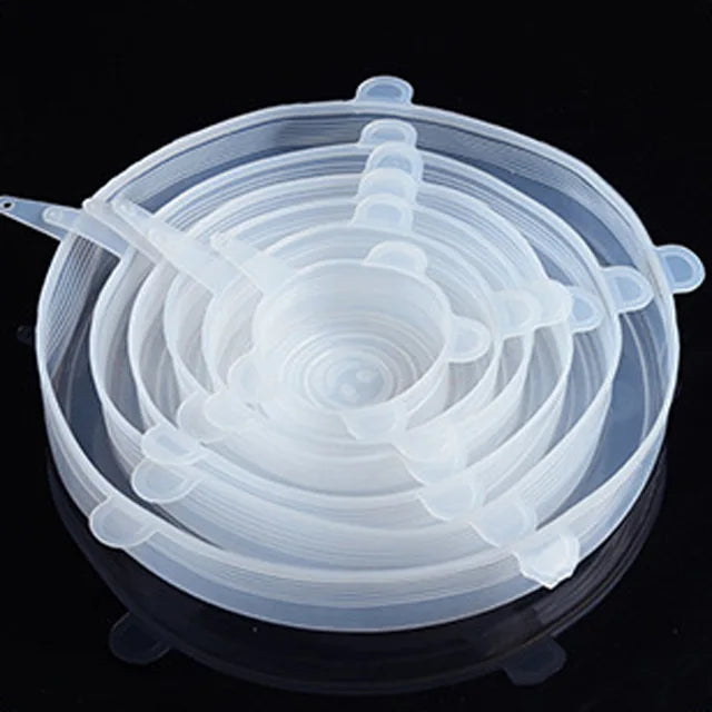 Reusable Silicone Stretch Lids – Universal Food Covers for Bowls & More