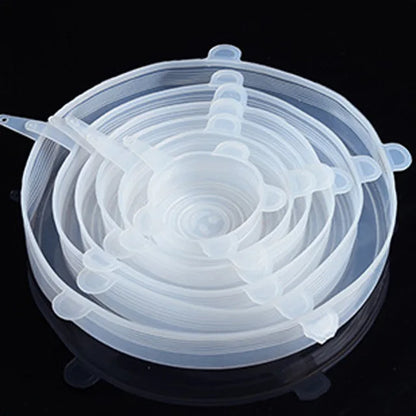 Reusable Silicone Stretch Lids – Universal Food Covers for Bowls & More