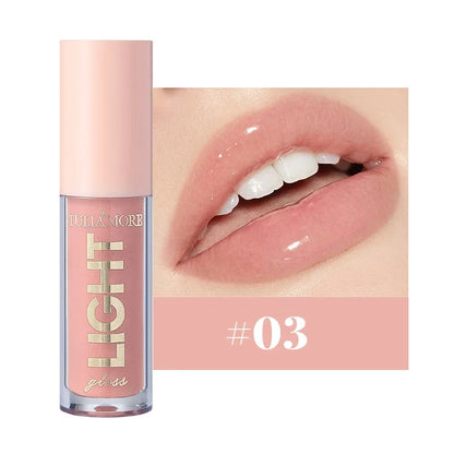 Discover the ultimate lip care with our lightweight moisturizing lip gloss. Non-sticky, waterproof, and long-lasting, it hydrates and enhances your lips with a luminous shine in 12 stunning shades.