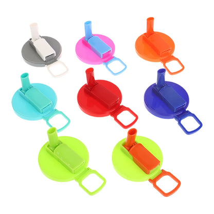 BPA-Free Soda Can Lids & Reusable Straws – Spill-Proof & Eco-Friendly