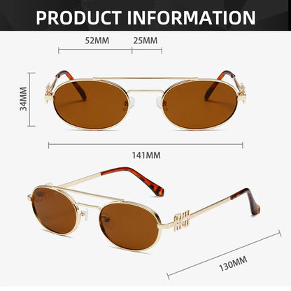 Oval Retro Sunglasses: Timeless Elegance for Modern Women