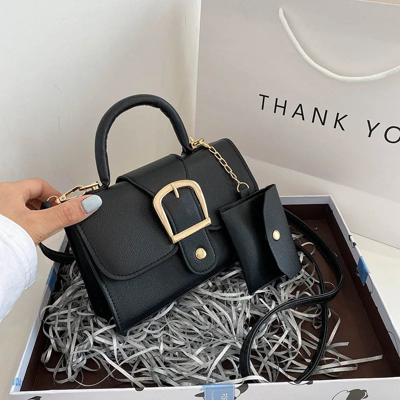 Mini Buckle Handbag: Chic & Versatile for Any Occasion