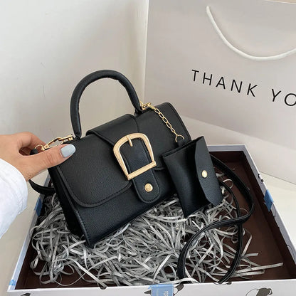 Mini Buckle Handbag: Chic & Versatile for Any Occasion