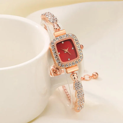 5-Piece Luxury Jewelry & Watch Set: Elegance for Every Occasion
