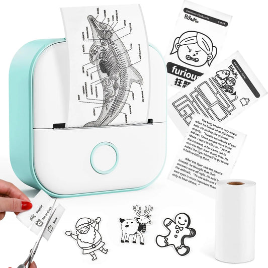 Wall-Y Inkless Bluetooth Pocket Printer – Mini Sticker & Notes Printer