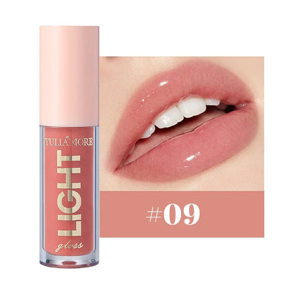 Discover the ultimate lip care with our lightweight moisturizing lip gloss. Non-sticky, waterproof, and long-lasting, it hydrates and enhances your lips with a luminous shine in 12 stunning shades.