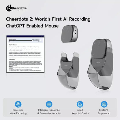 Premium All-in-One Wireless Touchpad & AI-Powered Presenter