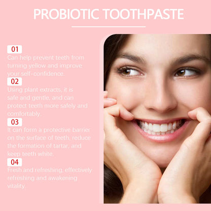 Probiotic Whitening Toothpaste SP-10 – Plaque Remover & Fresh Breath Formula (100g)