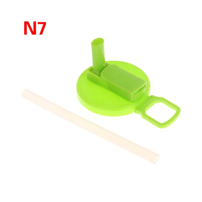 BPA-Free Soda Can Lids & Reusable Straws – Spill-Proof & Eco-Friendly