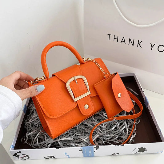 Mini Buckle Handbag: Chic & Versatile for Any Occasion