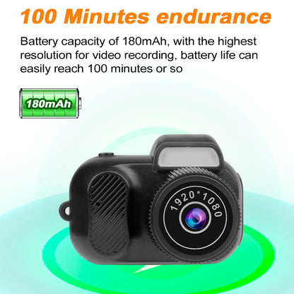 Y3000 Ultra-Compact 1080P HD Mini Digital Camera with 8 Creative Filters