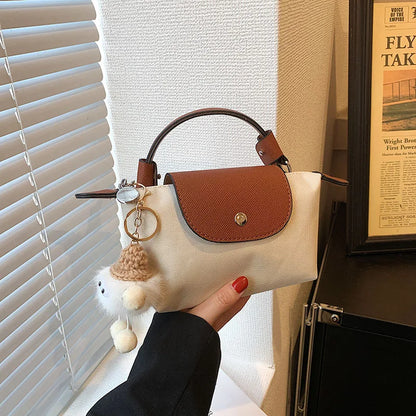 Compact Dumpling Handbag – Versatile Everyday Crossbody & Shoulder Bag
